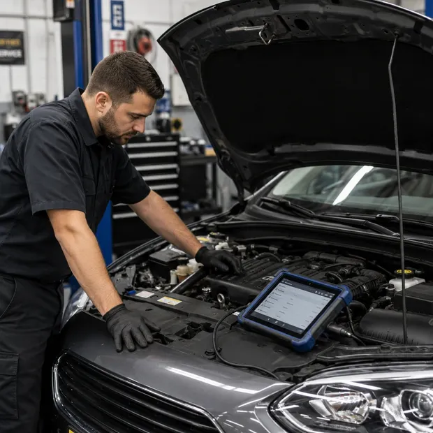 Step-by-step car diagnostic guides